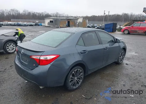 2016 Toyota Corolla S Plus из США, поврежденный, VIN 2T1BURHE2GC591711
